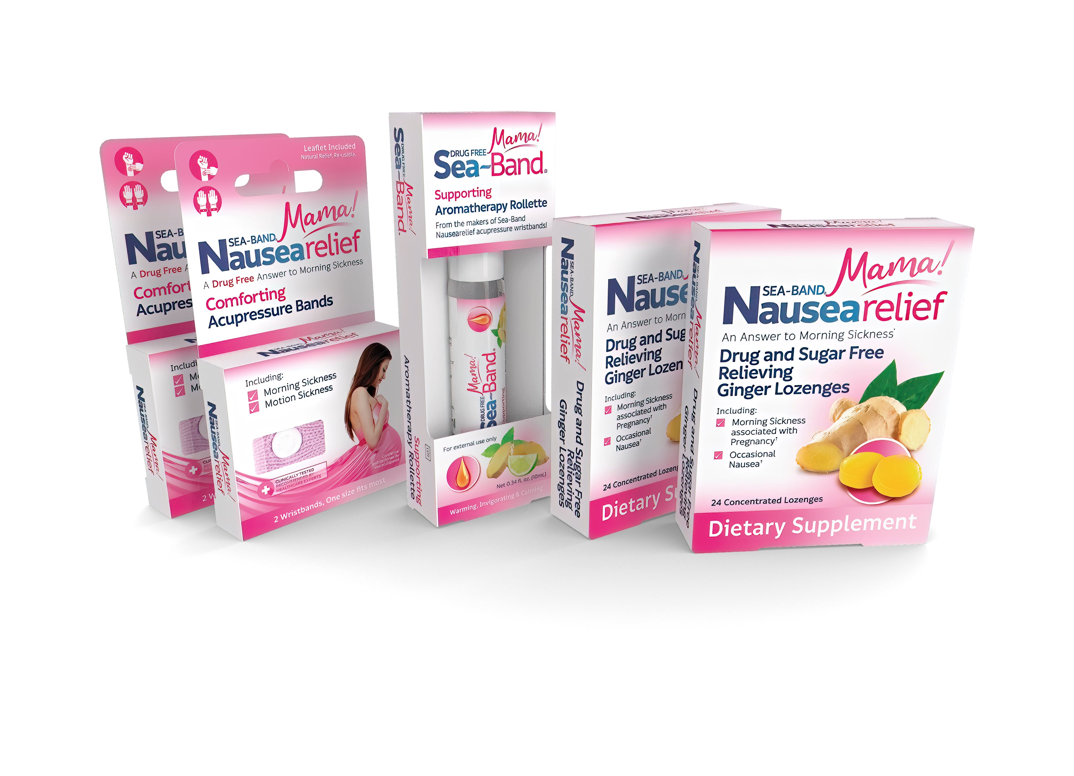sea-band-mama-kit-per-la-nausea-mattutina-con-2-paia-di-braccialetti-per-digitop image 1