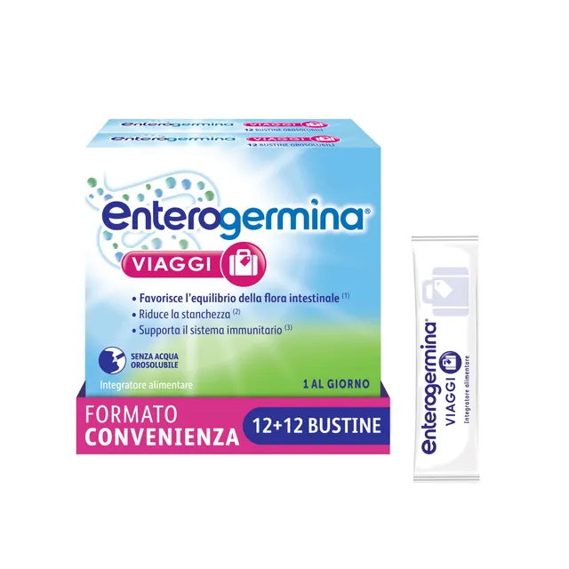 enterogermina-viaggi-probiotici-s-boulardii-e-prebiotici-con-vitamine-per-adulti image 1