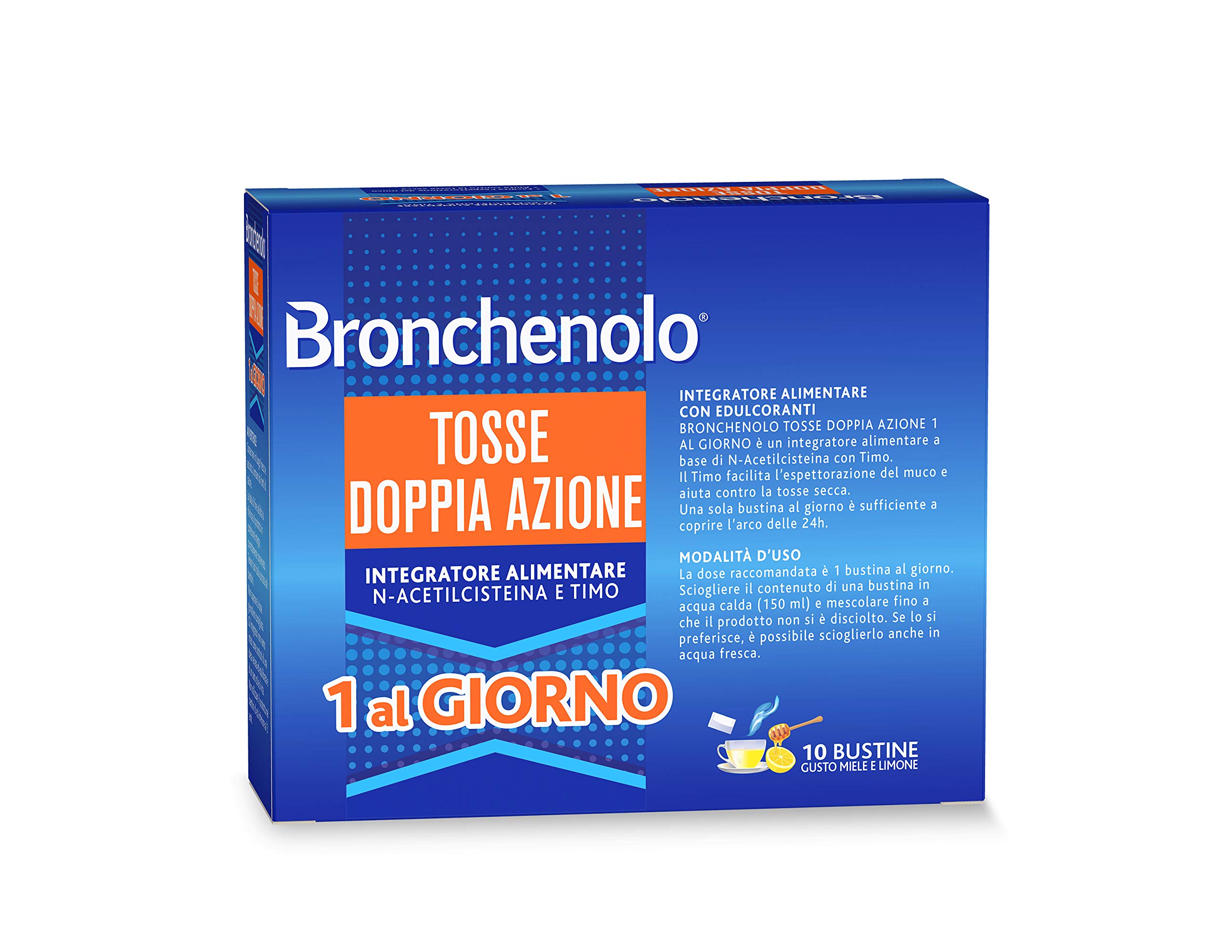 bronchenolo-tosse-doppia-azione-fluidificante-bustine-gusto-miele-e-limone-con-n image 3